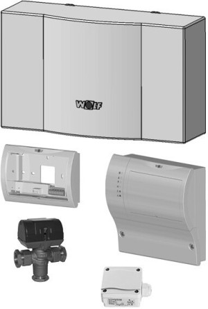 Wolf K&uuml;hlmodul Set BKM f passive K&uuml;hlung 188x401x498mm