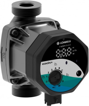 Lowara H-Pumpe ecocirc M+ 20-6/130 L:130 G1 1/4" PN10 max. H:6m 34W