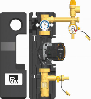 PAW SolarBloC maxi Basic 1-Strang Flowmeter GF UPM3 Solar 25-145