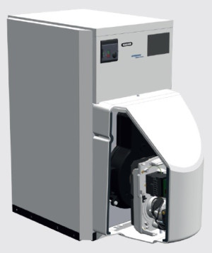 INTERDOMO &Ouml;l Niedertemperaturkessel 21 kW basic OK 21 Unit mit Brenner