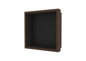 ESS Wandnische W-BOX Creme Rahmen, oak - walnuss, 300x300x100