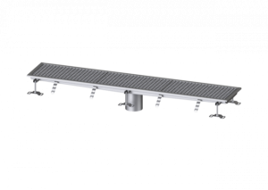 KESSEL Kastenrinne Ferrofix ohne Klebeflansch, 300 x 1550 mm