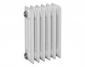 HG-TEC DIN-Stahlradiator grundiert 20 Glieder BH 450 NA 350 BL 1000 BT 160