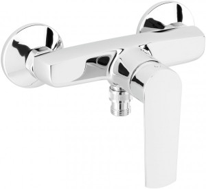 Herzbach Brausebatterie Ventura Brauseanschluss 1/2" chr