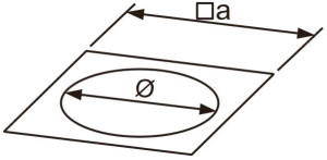 Wolf Adapterblech TLHD EC/TLHD K EC/TLHD/TLHD K 63