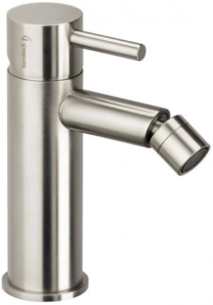 Herzbach Bidet Einlochbatterie DESIGN iX m Zugst Ablaufgarn. ES geb&uuml;
