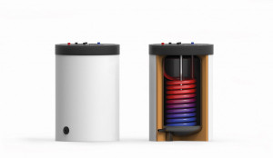 Thermic Energy Unterstellspeicher TU-TWS-1W 160 1 WT, EEK A silber