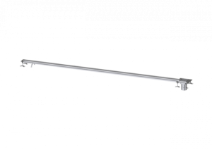 KESSEL Schlitzrinne Ferrofix Klebeflansch H: 15 mm, 17x4000 mm, au&szlig;en