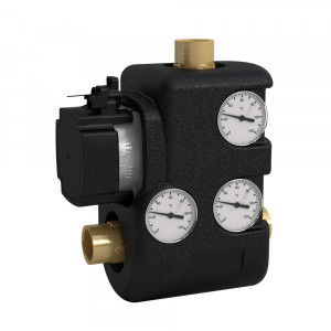LK Armatur LK 810 R&uuml;cklaufanhebung Grundfos 65 Grad C Rp1 o.R&uuml;ckschlag