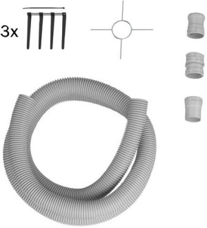 Junkers Bosch Erweiterungspaket FC Set F60 flexibel, d= 60mm, L&auml;nge 5 m
