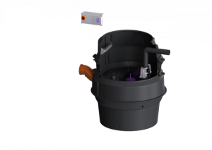KESSEL Pumpstation Aquapump XL Duo, SPF 4500-S1, niedrigster Einbau