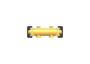 PAW Hydr Weiche DN 20 bis 950 l/h gebr&uuml;ckt F 1/2" x 1" AG/3/4" IG