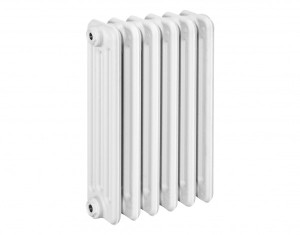 HG-TEC DIN-Gussradiator Berlin RAL 9010 32 Glieder BH 580 NA 500 BL 1920 BT 160