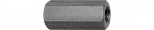 AS Gewindemuffe SECHSKANT Edelst. 1.4305 M 10 x 30 mm