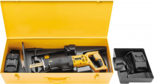 AkkuTiger 22V VE Set Rohr-S&auml;bels. 21,6V-9,0Ah mit Vario-Elektronik (VE)2x Spe...