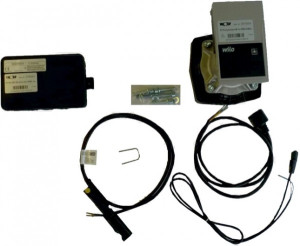Wolf Set Pumpenkopf HE mit Strombox Platine und Flowswitch