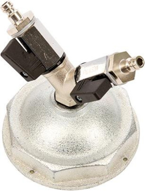 Gaspr&uuml;fanschl.&Uuml;bertstr&ouml;m Einrohr DN40 m.2xKugelha.