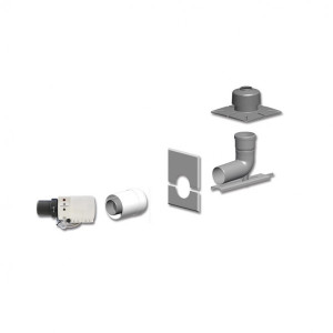 Intercal Basis Set DN 80/125 f&uuml;r starres und flex. Abgassystem