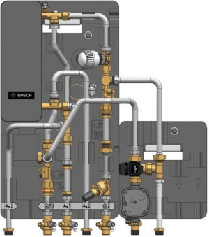 Junkers Bosch Wohnungsstation Flow F7000 35 IMS, 40 kW, ohne Geh&auml;use