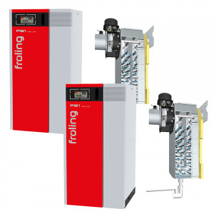 Fr&ouml;ling 2 x PE1 Pellet 30 mit Brennwert
