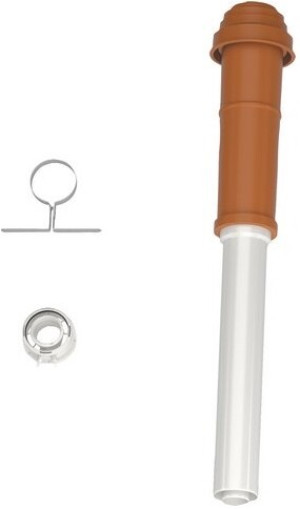 Junkers Bosch Dachdurchf&uuml;hrung FC Set60 C33x senkrecht, rot, d= 60/100mm