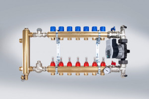 EMPUR Regelverteiler HKV-DR 14 Version 2.0 mit Hocheffizienzpumpe,Thermoweich...