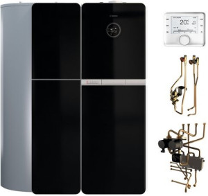Junkers Bosch Systempaket Condens 9000iWM SHU16 WM 30/150SB HDS 400 RO 40 C 2...