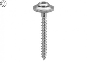 AS Spenglerschrauben Edelstahl 4.5x180mm Platte 15 mm, mit Torx