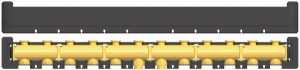 PAW Modulverteiler DN 32 6-fach, F 11/4" x 11/4" IG