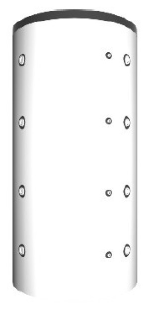 Vliesisolierung JPSM/R/RR wei&szlig;, 100mm f Typ 825