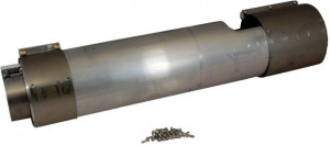 Wolf Luft /Abgasrohr m Revisions&ouml;f f GG 3007mm f LAF DN 96/63