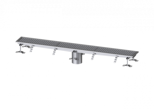 KESSEL Kastenrinne Ferrofix ohne Klebeflansch, 200 x 1550 mm