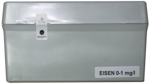 Judo Farbvergleichsbesteck FE, f Konzentrationsbereich 0 1 mg/l Fe