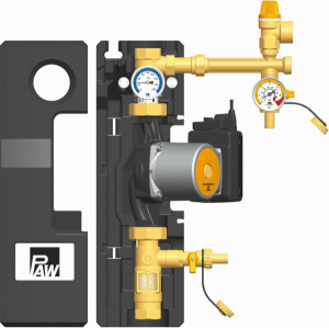 PAW SolarBloC maxi Basic 1-Strang Flowmeter GF Solar PML 25-145