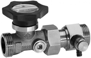 ABA Kolbenventil QUICKTURN ES, AG u R&uuml;ckflussv. DN 32 1 1/2"