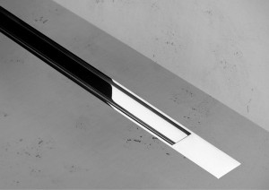 ESS Duschrinne XS Z-2 Poliert 100 cm, abdeckung poliert