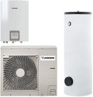 Junkers Bosch W&auml;rmepumpen Systempaket SUPRAECO A SAS13, SAS 11 2 ASE, 11 kW, ...