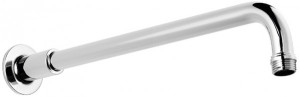 Herzbach Wandarm LIVING SPA Retro f Regenbrause gold
