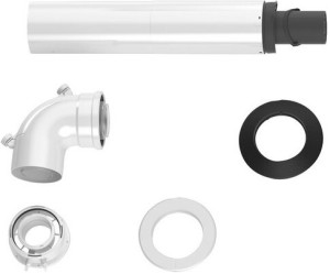 Junkers Bosch Grundpaket FC Set60 C13x waagerecht, d= 60/100mm