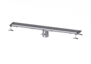 KESSEL Kastenrinne Ferrofix Klebeflansch H: 15 mm, 153 x 1511 mm