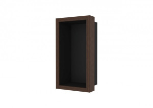 ESS Wandnische W-BOX Creme Rahmen, oak - walnuss, 150x300x100