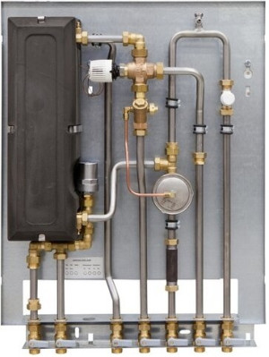 Junkers Bosch Wohnungsstation kupfergel&ouml;tet WS T 50 K, 50 kW