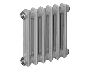 HG-TEC DIN-Gussradiator Berlin grundiert 19 Glieder BH 430 NA 350 BL 1140 BT 70