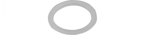 STEDO Flach-Dichtung 1 1/4" Weiss, 62x42x2 mm