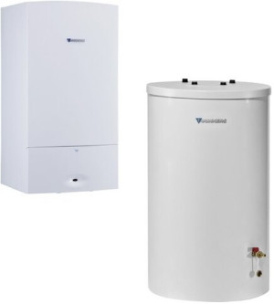 Junkers Bosch Systempaket CERASTAR COMFORT ZWR 18/160 7 KE21, 18 kW, L/LL