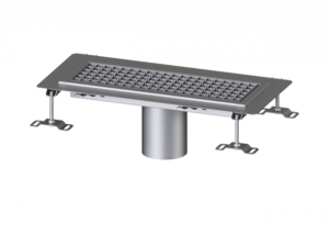 KESSEL Kastenrinne Ferrofix Klebeflansch H: 6 mm, 200 x 550 mm