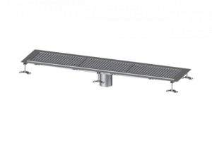 KESSEL Kastenrinne Ferrofix Klebeflansch H: 6 mm, 300 x 1550 mm