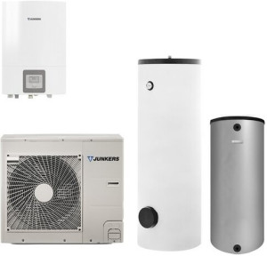 Junkers Bosch W&auml;rmepumpen Systempaket SUPRAECO A SAS18, SAS 11 2 ASE, 11 kW, ...