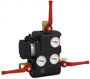 LK Armatur LK 810 R&uuml;cklaufanhebung Grundfos Griff 70 Grad C Rp11/4 m.R&uuml;ckschlag