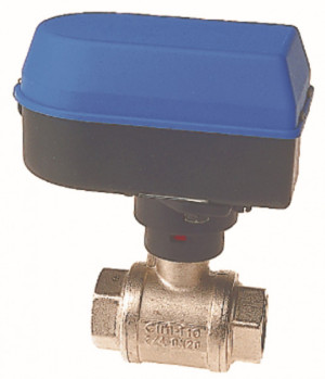 PAW 2-Weg ZV DN 25 2 x 1" IG, Kvs:68 Stell Mot 230V/50Hz-30s/90 2 m Ltg 4adrg